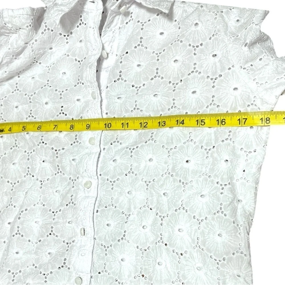 Talbots Lace Top - Picture 9 of 11